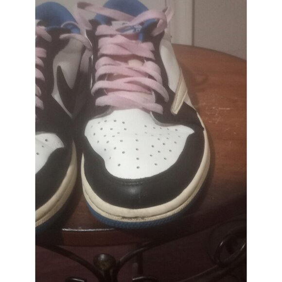 Men\'s Travis Scott x Fragment Design x Air Jordan 1 Low DM7866-140 - Size 7.5 US
